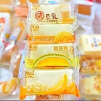 Thùng Bánh Bông Lan Hấp Kem Yinpin 4 Vị Thơm Ngon Date Mới, đồ ăn vặt Nội Địa
