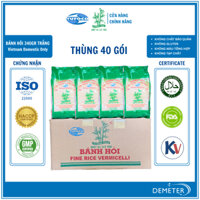 Thùng Bánh Hỏi Ba Cây Tre Trắng Gói 340g x 40