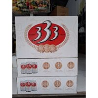 Thùng bia 333 _24 lon x330 ,bia 333