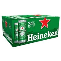 Thùng bia Heineken xanh lon cao 330ml (24 lon)