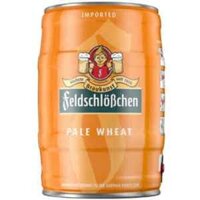 Thùng bia pháo đài màu cam Feldschlößchen Pale Wheat 5 lít 5%vol