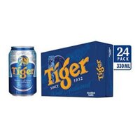 Thùng bia Tiger 24 lon 330ml