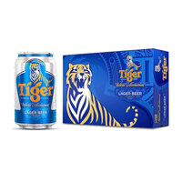 Thùng bia tiger nâu 24 lon bia Tiger 330ml