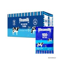 Thùng Bịch Sữa Vinamilk Ít Đường 220ml x 48 bịch