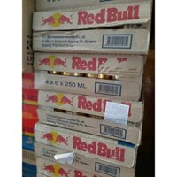 THÙNG BÒ HÚC REDBULL CHUẨN BÒ HÚC THÁI / THÙNG 24 LON