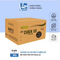 Thùng bột chiên xù Takoky 1kg  x 10 gói