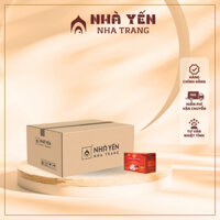 Thùng Bột Gạo Lứt Yến Sào Sisi Nhà Yến Nha Trang Thùng 24 Hộp x 10 Gói - Bột Gạo Lứt Giảm Cân, Bột Gạo Lức Yến Sào