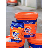 Thùng bột giặt Tiger 9kg hương nước hoa xài cho cả giặt tay và giặt máy , tặng kèm gói 800gr