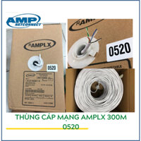 Thùng cable cáp mạng AMP CAT 5E UTP 305m 0520