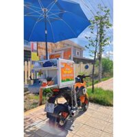 thùng cafe lưu động sáo sậu 60x50x45, combo thùng, dù, decan