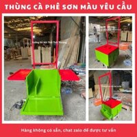 Thùng Cafe Sơn Màu Theo Yêu Cầu Gỗ Cao Su Bền Đẹp Thủ Đức, Quận 2, Quận 9