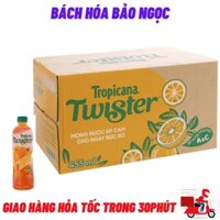 Thùng Cam Twister Chai 455 Ml - Bách Hóa Bảo Ngọc