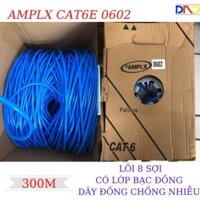 Thùng Cáp Mạng AMP LX Cat6 0602- 300M- Chống Nhiễu- Hình Thật- Clip Thật