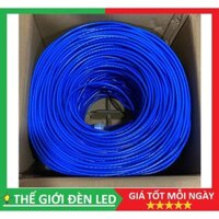 Thùng Cáp Mạng Cat 6 RJ45 Cat 6E 0708 màu xanh 305M chính hãng