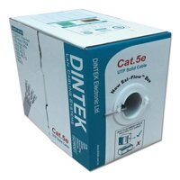 THÙNG CÁP MẠNG DINTEK CAT.5e UTP 305m (ĐỒNG NGUYÊN CHẤT) CHÍNH HÃNG