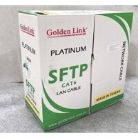 Thùng Cáp Mạng Golden Link Cat 6 Xanh Lá Chống Nhiễu (305m)