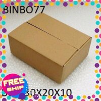 Thùng carton size 30x20x7 cm combo 45hộp