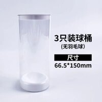 Thùng Cầu Lông Trong Suốt Thùng Cầu Lông Tiện Dụng DIY Dụng Cụ Thần Thánh Tùy Chỉnh Phụ Kiện Đặc Biệt Cho Cầu Lông