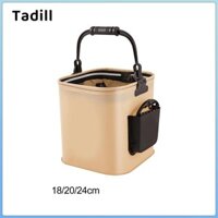 Thùng Câu Tadill Hộp Đựng Nước Gấp Dày EVA Nhẹ Đa Năng Xô Để Làm Vườn Rửa Xe Ngoài Trời