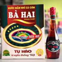 Thùng Chai Nhựa Nước Mắm Nhĩ Bà Hai 6 x 500ml
