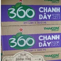 Thùng Chanh Dây 360 24lon