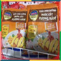 THÙNG CHÁO dưỡng chất NƯỚC CỐT XƯƠNG HẦM THỊT GÀ GẤU ĐỎ 57g ( Đại lý Ngọc Toản)