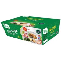 Thùng cháo tổ yến vị rong biển, vị thịt bằm,  vị bào ngư thịt bằm,  thịt bằm đậu xanh  50g + 40 gói