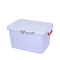 Thùng Chữ Nhật Bằng Nhựa 140 Lít