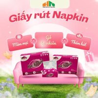 Thùng Combo 30 Gói Khăn giấy ăn rút Napkin siêu dai mềm mịn cao cấp Huy Nguyễn Giấy Vệ Sinh