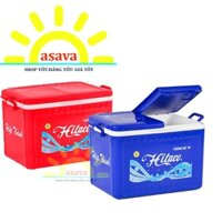 Thùng Đá 2 Nắp 70  ( 70L) Có Vòi Xả Nước- Hitaco Nhựa Hiệp Thành- Cứng Cáp, Bền Lâu, Giữ Đá Tốt- Gia Dụng Asava.