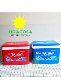 Thùng Đá 35L Hitaco Nhựa Hiệp Thành Có Vòi Xả, Bền Đẹp, Giữ Đá Lâu- Đồ Gia Dụng Hoacosa