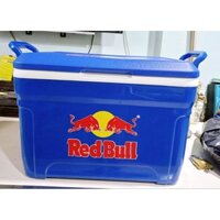 Thùng đá 45L nhựa Hiệp Thành có quai xách và van xả (Quà tặng Red Bull) (CHỈ SHIP HỎA TỐC)