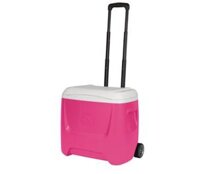 Thùng đá có bánh xe kéo IGLOO Island Breeze Roller 26L - Hồng-4030