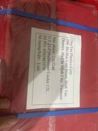 Thùng Đá Duy Tân 12 Lít Budweiser (Cái)