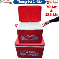🌱Thùng Đá Giữ Nhiệt 2 Nắp Mở 70 Lít & 125 Lít - Nhựa Hiệp Thành🌱 Tổng Kho Sài Gòn 1 🌱