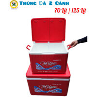 Thùng Đá Giữ Nhiệt 2 Nắp Mở 125 Lít và 70 Lít - Cty Nhựa Hiệp Thành