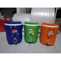 Thùng đá giữ nhiệt 6 lít Có vòi Nhựa Duy Tân xịn sò Quà tặng từ Pepsi 7up Mirinda