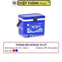 Thùng Đá HITACO 16 Lít - Nhựa Hiệp Thành - Kích thước: 36 x 27 x 38 cm