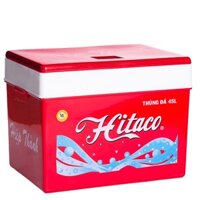 Thùng đá hitaco 45L nắp rời, thùng đựng đá dã ngoại