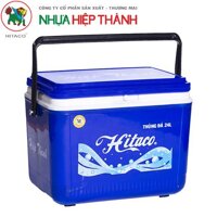 THÙNG ĐÁ HITACO VUÔNG 24 LÍT   HIỆP THÀNH CAO CẤP-Kích thước:  41.3 x 28.3 x H 36.0 CM-GIAO NHANH 2H