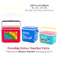 Thùng Đá Mini 8L , 12L, 14L, 25L Hibox Nhựa Hiệp Thành- Đẹp Bền, Giữ Đá Lâu.
