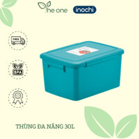 Thùng đa năng 30L INOCHI, đựng đồ chơi trẻ em, đựng dụng cụ, nhựa nguyên sinh an toàn sức khỏe