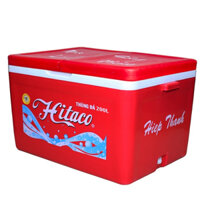 Thùng đá nhựa 200 Lít (200L) Hitaco( Nhựa Hiệp Thành) hai nắp (2 nắp),siêu bền, giữ lạnh lâu-có bánh xe đẩy
