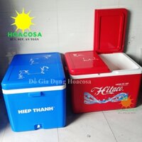 Thùng Đá Nhựa 200L (200 Lít) 2 Nắp Hitaco Nhựa Hiệp Thành, Cỡ Lớn, Siêu Dày, Cứng Cáp, Giữ Đá Lâu- Đồ Gia Dụng Hoacosa