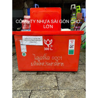Thùng đá Thái Lan 300 lít nhập khẩu không chân nắp rời