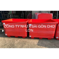 Thùng đá Thái Lan 800 lít  nhập khẩu mũi neo có chân