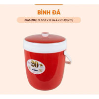 Thùng đá tròn dữ nhiệt cao cấp 20L 26L 40L 60L nhựa Hưng Thuận Lợi