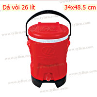 Thùng đá tròn giữ nhiệt, đá vòi nhựa Tý Liên size 8 lít, 10 lít, 12 lít, 16 lít, 20 lít, 26 lít