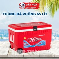 Thùng đá vuông 65 lít có bánh xe tay kéo HITACO Hiệp Thành cao cấp, giữ lạnh trên 48h