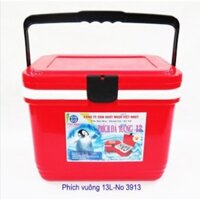 Thùng đá vuông đa năng 3 lớp cao cấp giữ Nhiệt Việt Nhật 12L, 16L